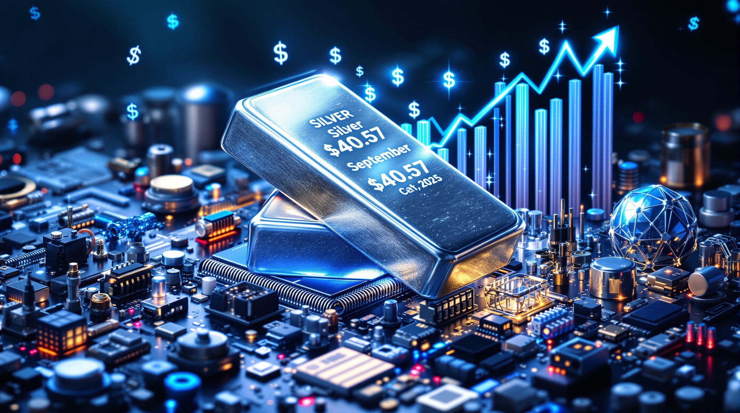 Ekspektasi Rate Cut Dorong Perak Dekat Rekor 14 Tahun