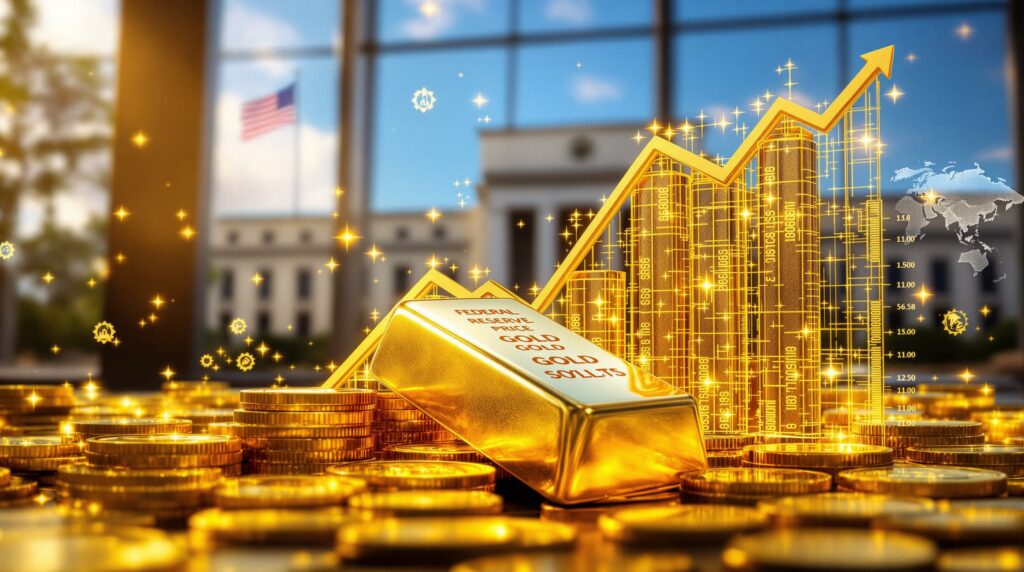 Emas Cetak Rekor, Shutdown AS Bikin Investor Panik